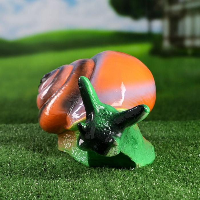 Садовая фигура "Улитка" большая, микс