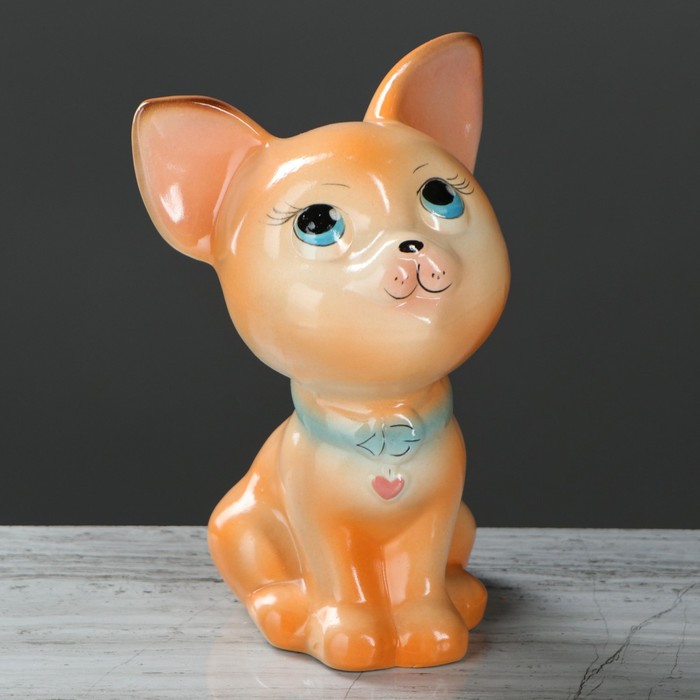 Копилка "Гаврик" глянец, жёлтая