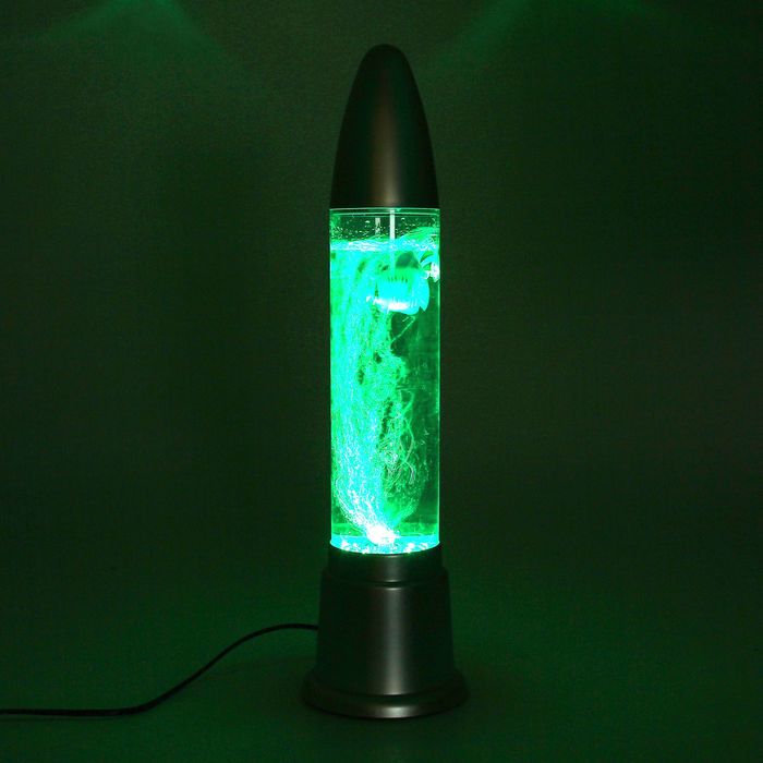 Лава-лампа "Аквариум", 12 LED-лампочек