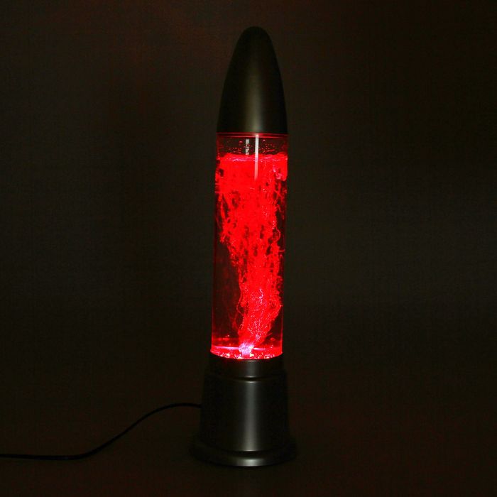 Лава-лампа "Аквариум", 12 LED-лампочек