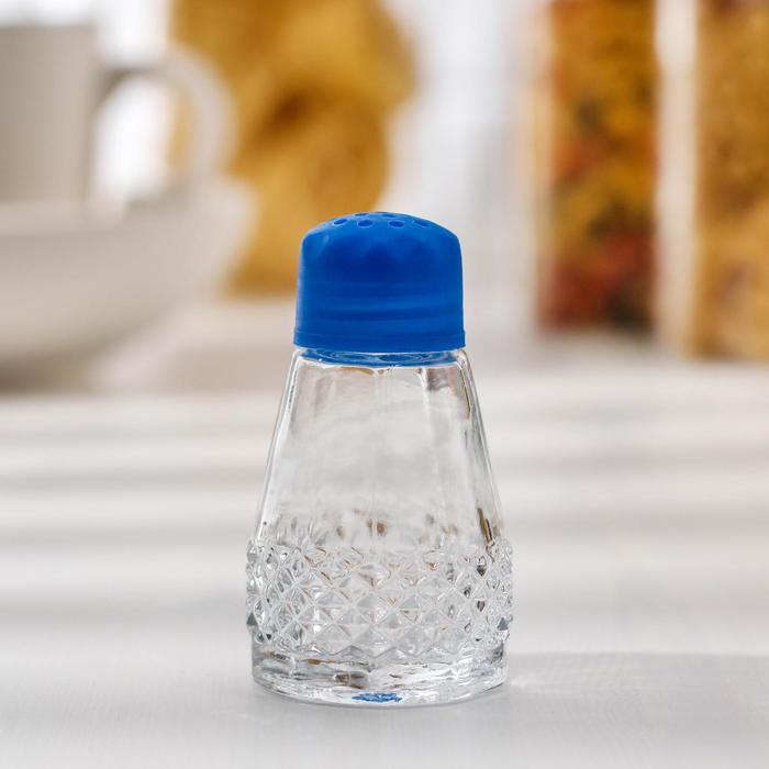 Солонка "Глория" 4,5х8 см, цвета МИКС