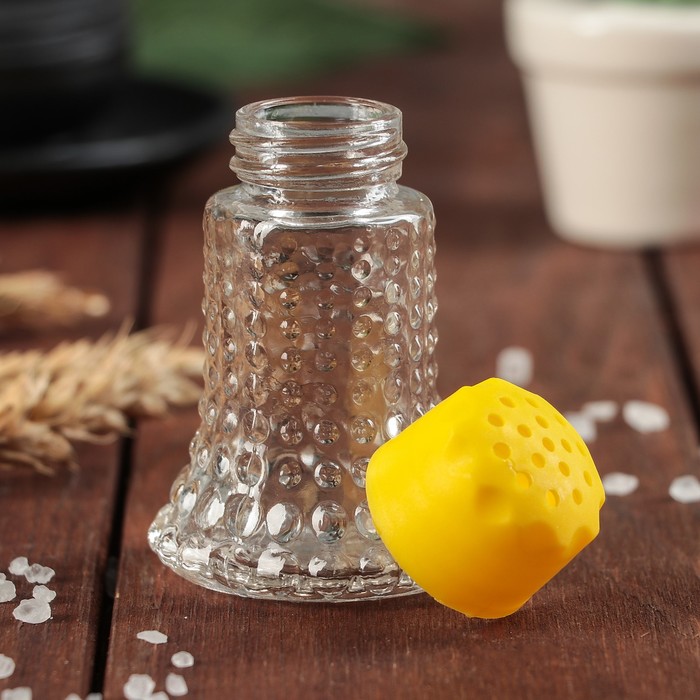 Солонка 50 мл "Кристалл", цвет МИКС