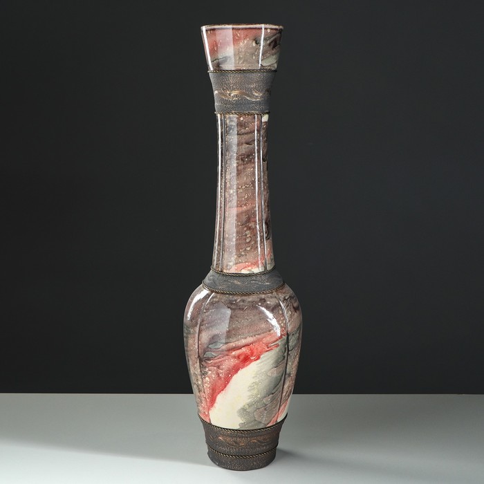 Ваза напольная "Алина" мрамор