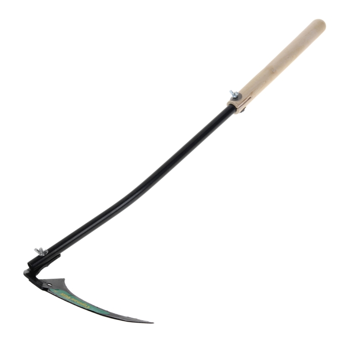 Коса-серпан «СерпанЧик М», 24 см, металлическое косовище, деревянная ручка