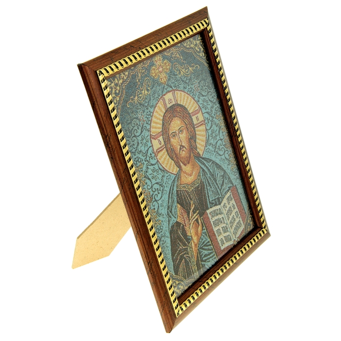 Икона в рамке "Господь Вседержитель", гобелен