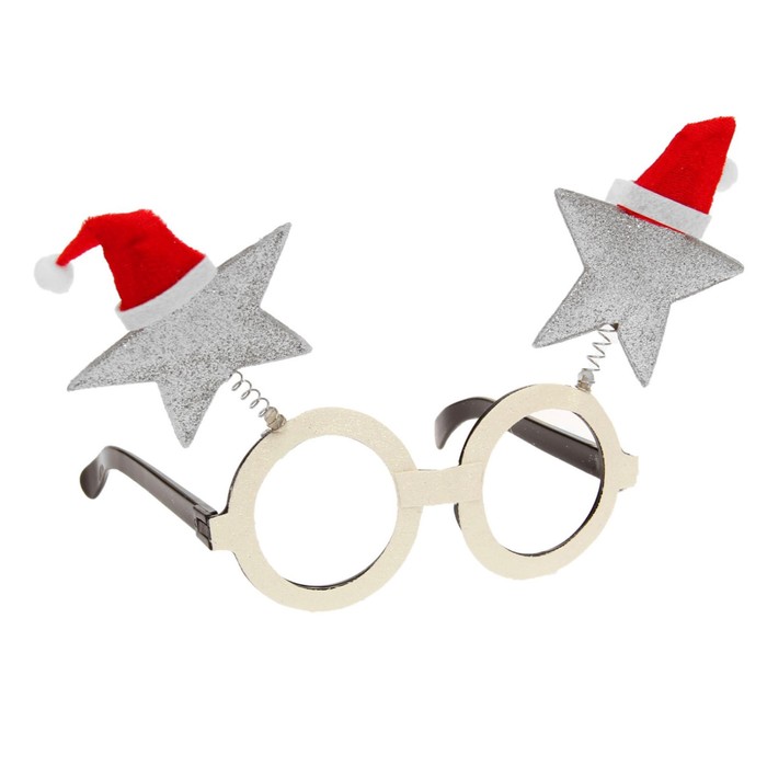 Карнавальные очки "Звёзды в колпаках"