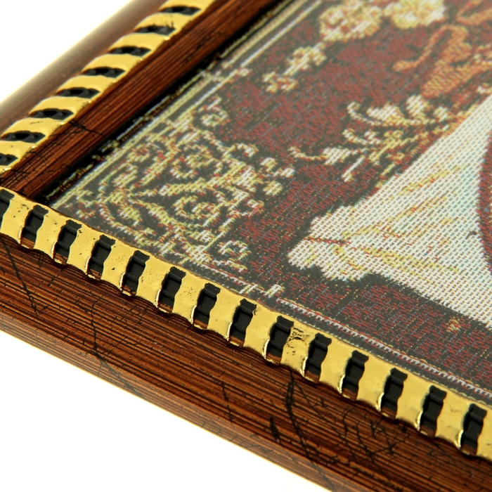 Икона в рамке "Спас Нерукотворный", гобелен