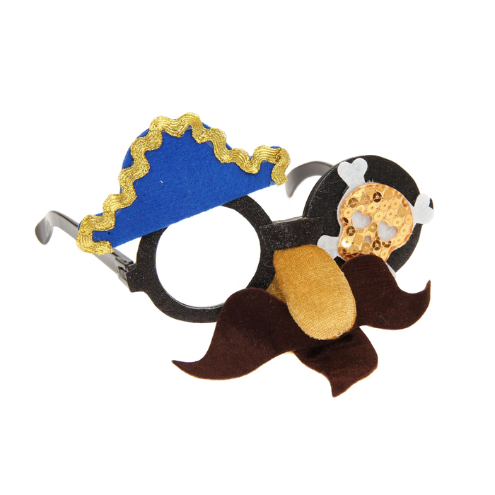 Очки карнавальные "Пират", большой нос