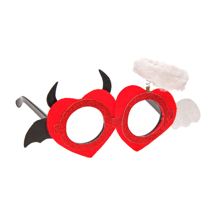 Очки карнавальные "Ангел и демон"