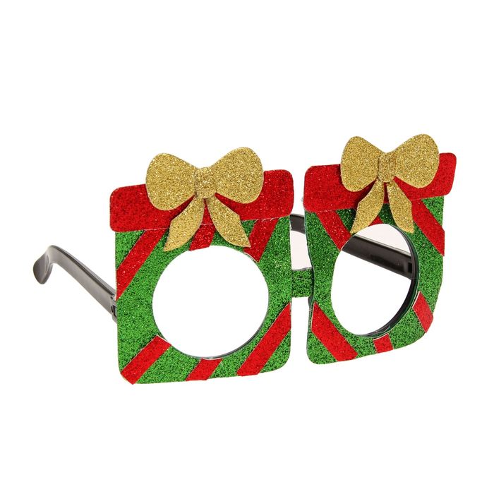 Очки карнавальные "Подарки"
