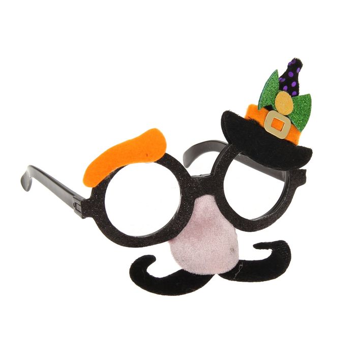 Очки-маска "Мистер", со шляпой