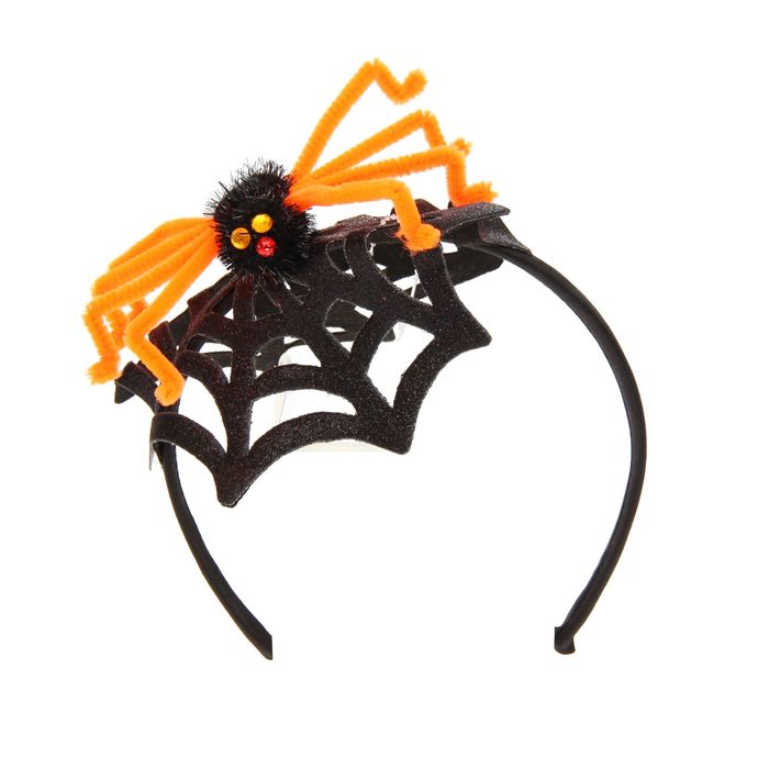 Ободок карнавальный "Паучки"