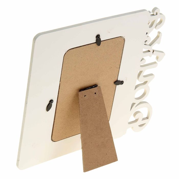 Фоторамка с резными буквами на 1 фото "Дочка"