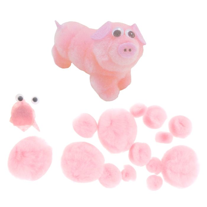 Набор для творчества "Создай поросенка" 1 шт