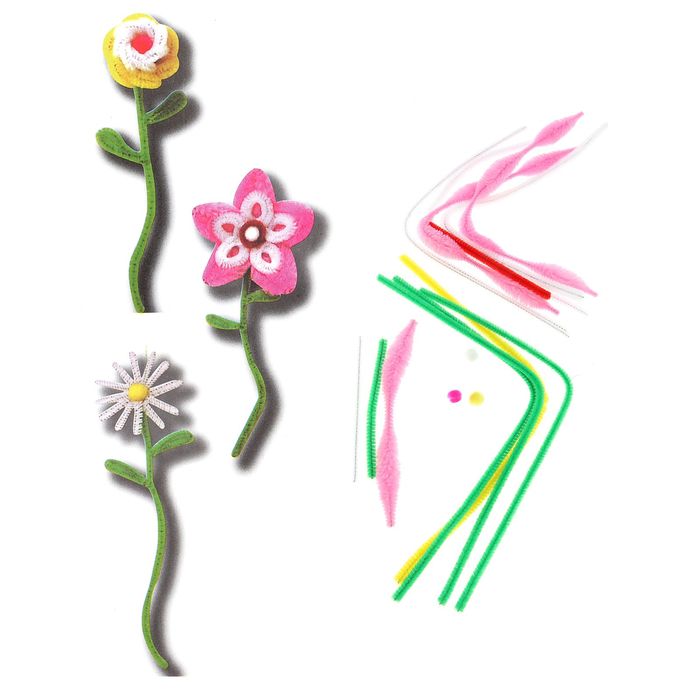 Набор для творчества "Создай цветочек" 3 шт
