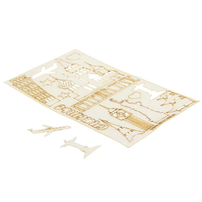 Чипборд вырубной для скрапбукинга "Европа"