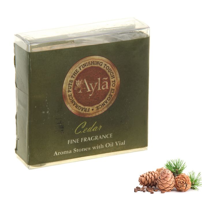 Аромакамни с аромамаслом 5 мл. Кедр