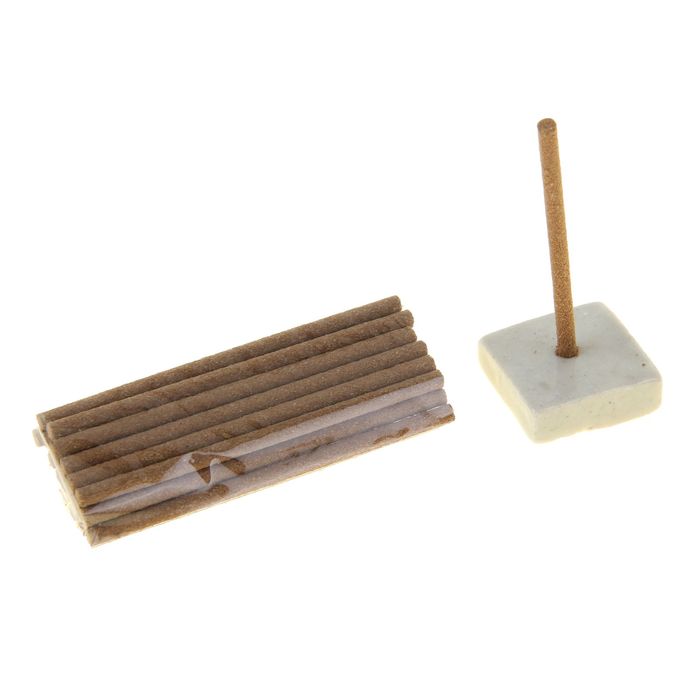 Благовония Масала 20 палочек с керамической подставкой Чандан