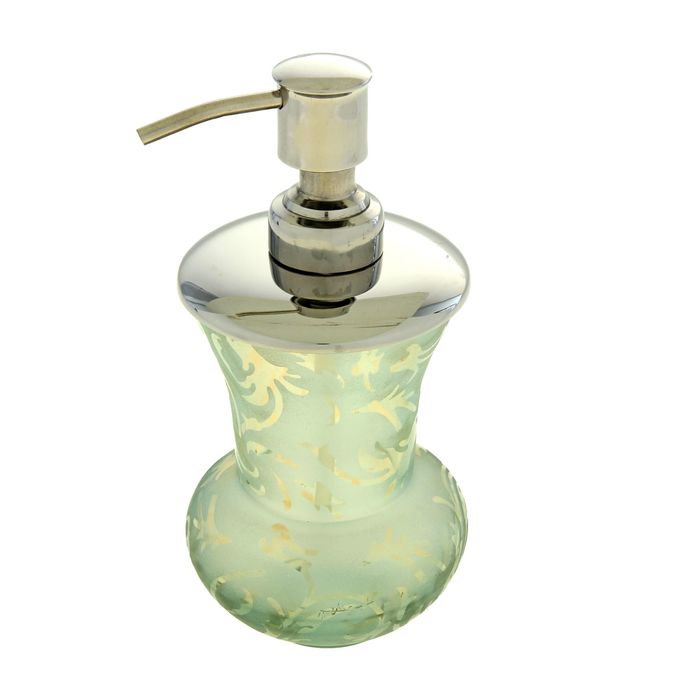 Набор для ванны "Переливы", 5 предметов: дозатор, мыльница, 3 стакана