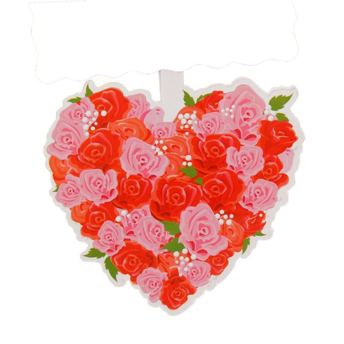Гирлянда "Сердечки-цветочки", 200 см