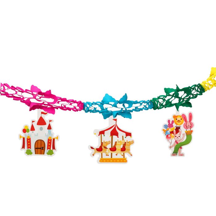 Гирлянда "Цирк", карусели, 200 см