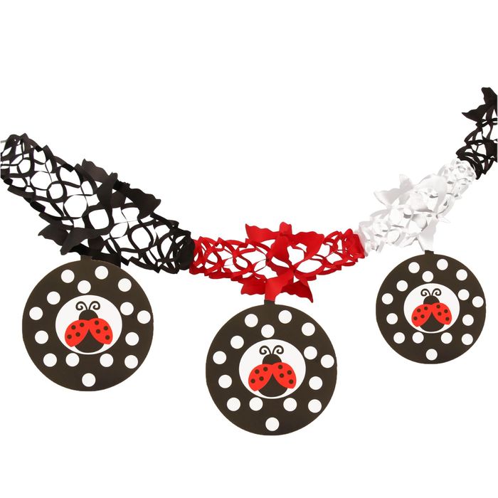 Гирлянда "Божья коровка", 200 см