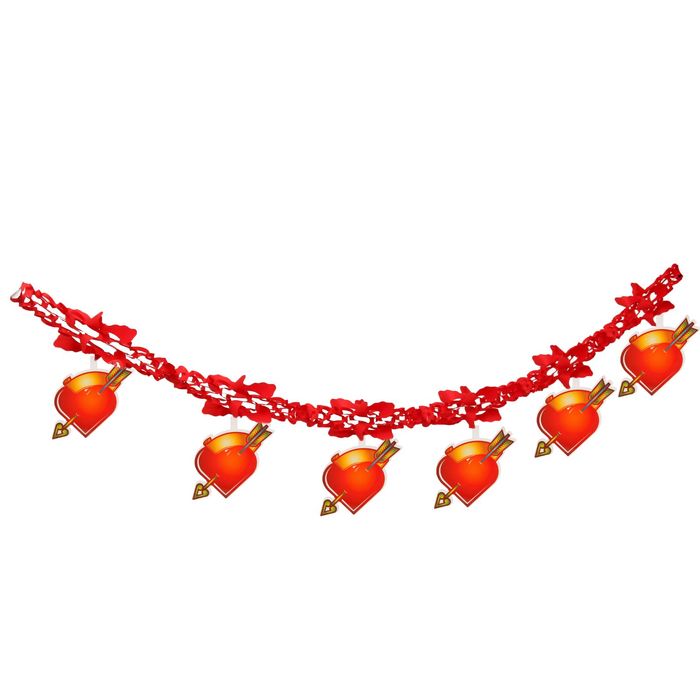 Гирлянда "Стрела в сердце", 200 см