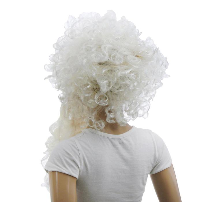 фото Карнавальный набор «дед мороз», кудрявая борода, парик