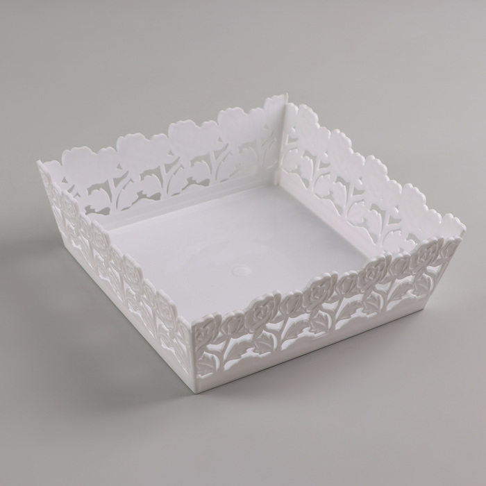 Корзина для хранения "Цветочный узор", цвет МИКС