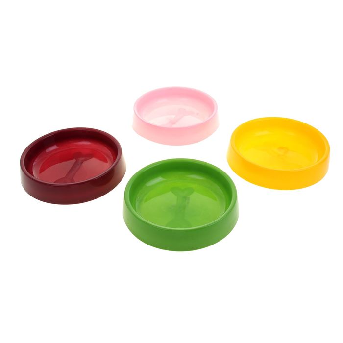 Миска с невысоким бортом, 1200 мл, 23*4,5 см, микс цветов