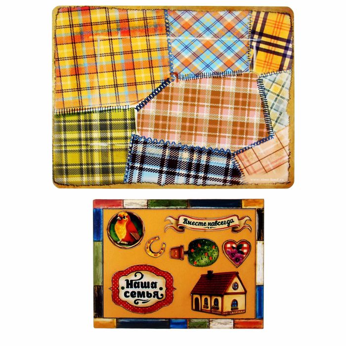 Фоторамка с декоративными элементами "Наша семья"