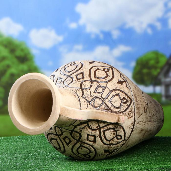 Садовая фигура "Восточная" амфора, шамот