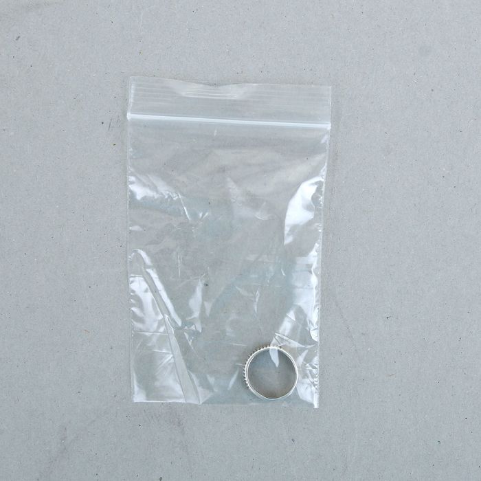 Пакет zip lock 7 х 10 см, 30 мкм