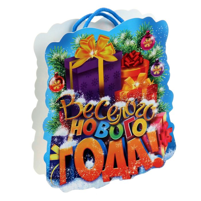 Пакет подарочный «Подарки», 12 × 15 см
