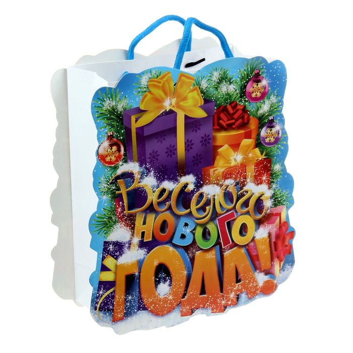 Пакет подарочный «Подарки», 18 × 23 см