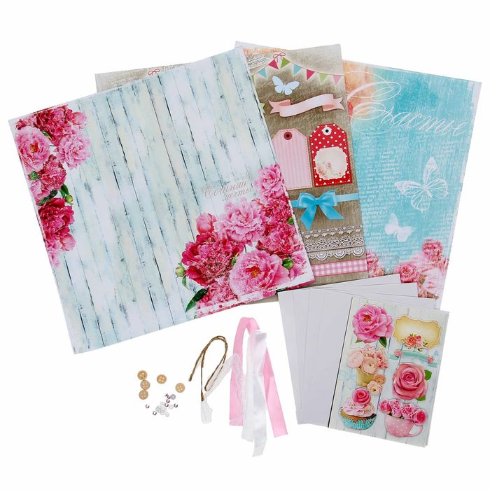 Набор для создания открыток "Шебби шик"