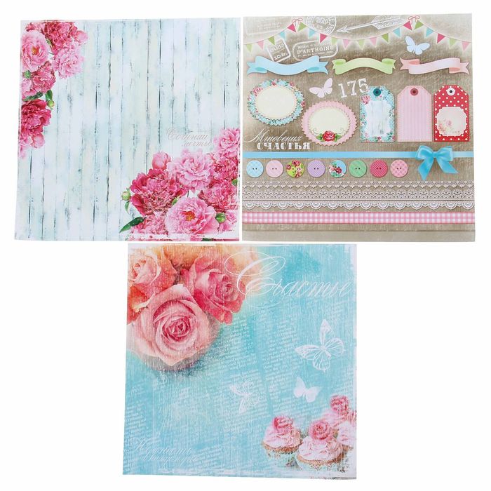 Набор для создания открыток "Шебби шик"