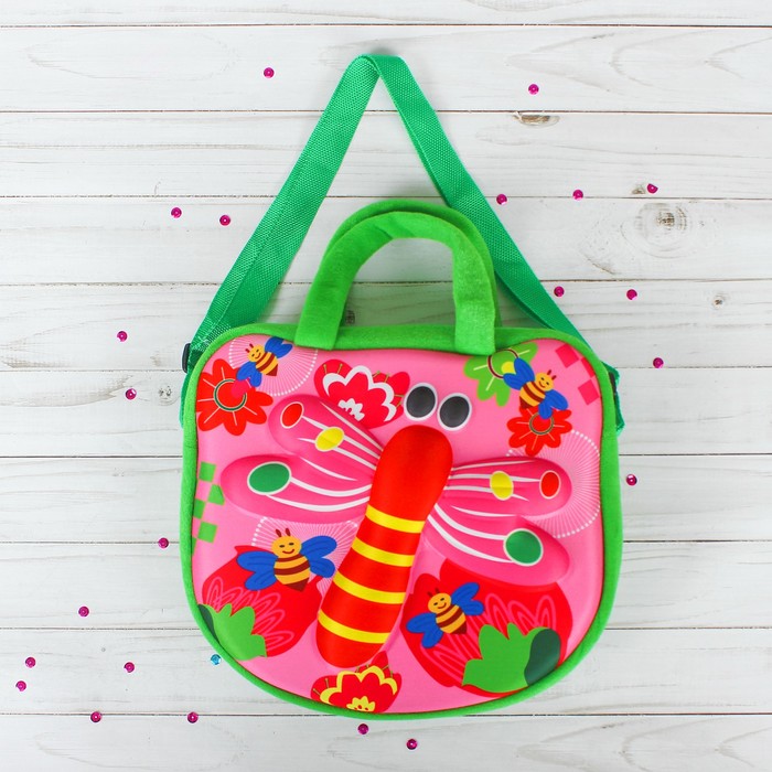 Мягкая сумочка "Бабочка", цвета МИКС