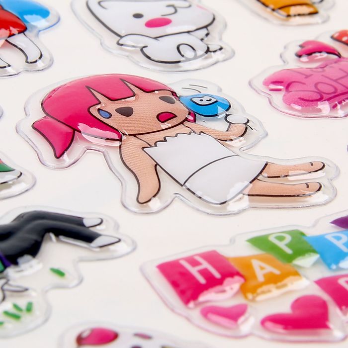 Наклейка "Веселые картинки" МИКС