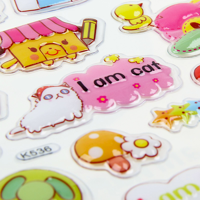 Наклейка "Зоопарк" МИКС