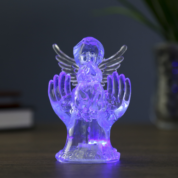 Сувенир световой "Ангел в ладонях"