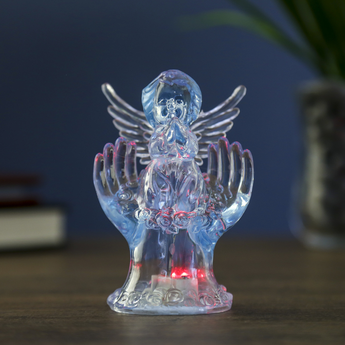 Сувенир световой "Ангел в ладонях"