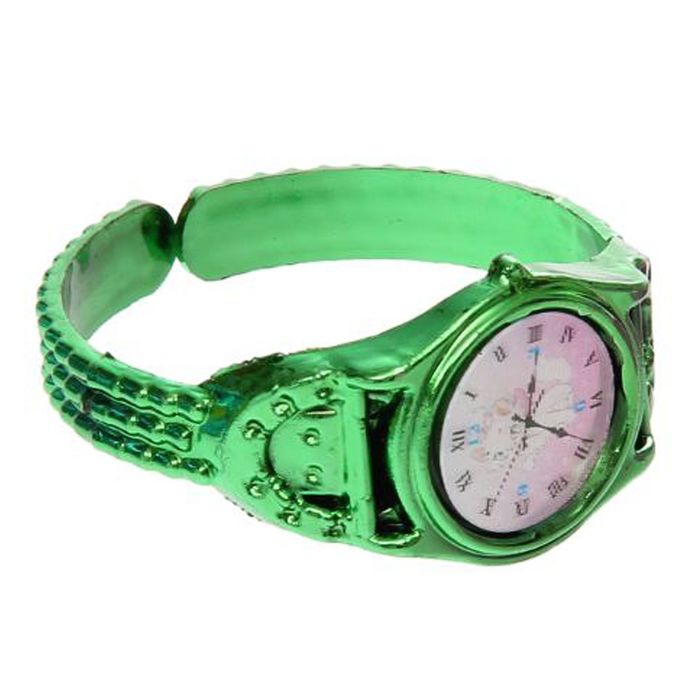 Карнавальный браслет "Часики", цвета МИКС