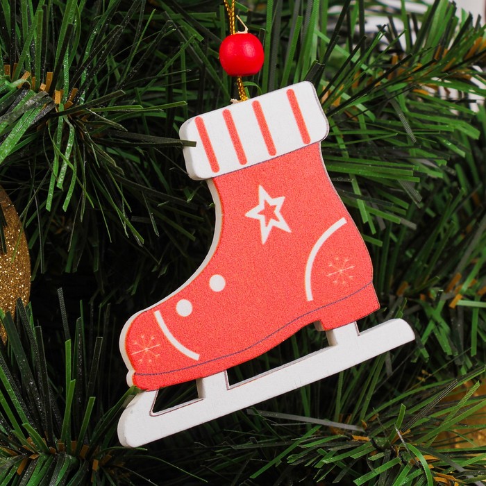 Подвеска новогодняя "Коньки"