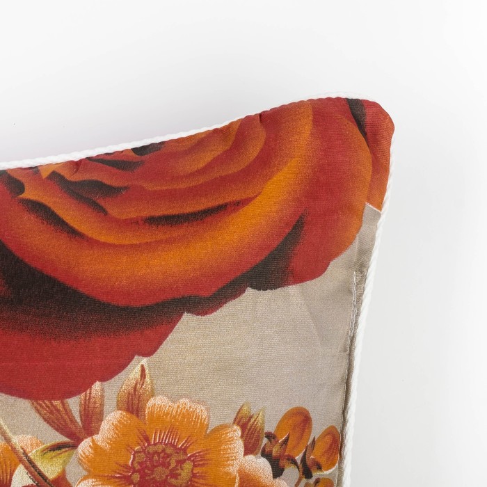 Подушка Адамас синтетическая, размер 50х70 см, чехол МИКС