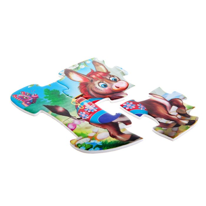 Рамка-пазл "Домашние животные", блистер, МИКС