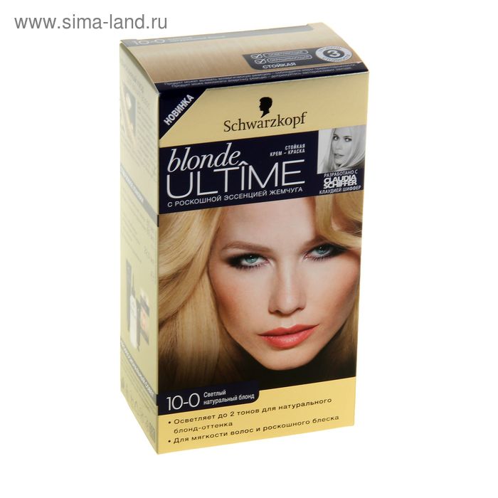 Краска для волос крем-краска для волос blonde ultime