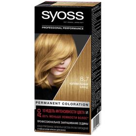 Крем-краска для волос Syoss Color, тон 8-7, карамельный блонд от Сима-ленд