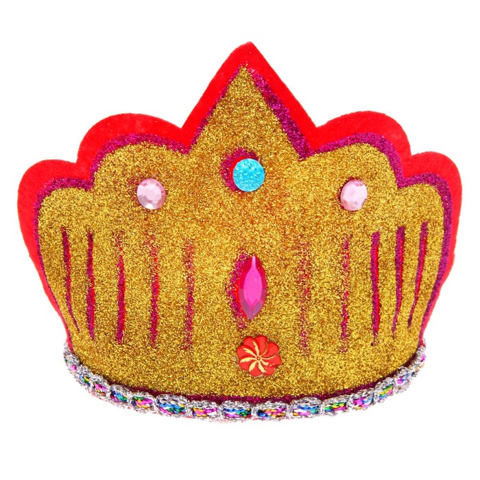 Корона на ободке "3 камня"