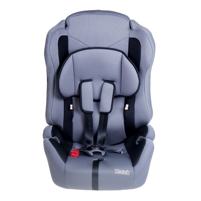 Автокресло-бустер «Атлантик», группа 1-2-3, цвет серый